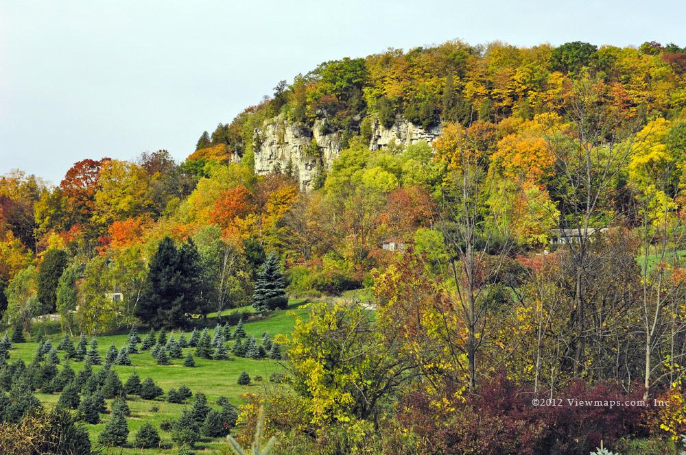 Our first view of Rattlesnake Point