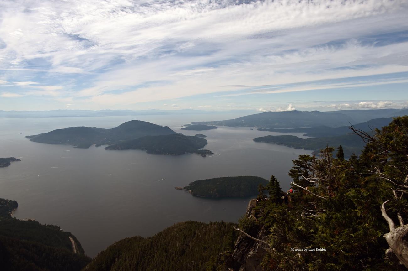 The start of Howe Sound as seen from Saint Marks