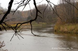 I find that branches in the foreground add a depth and notion of interest to the already lovely riverside.